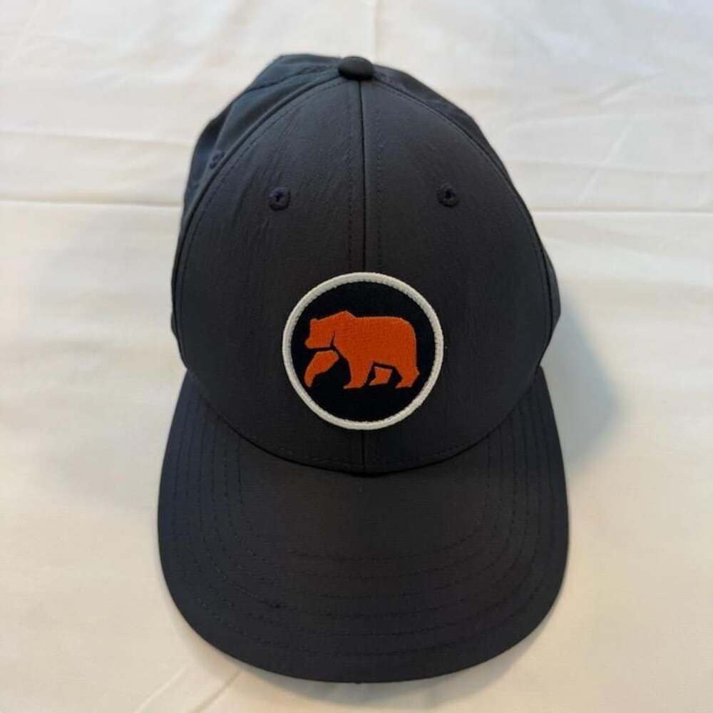 The Normal Brand Circle Patch Performance Cap in Navy/Flame